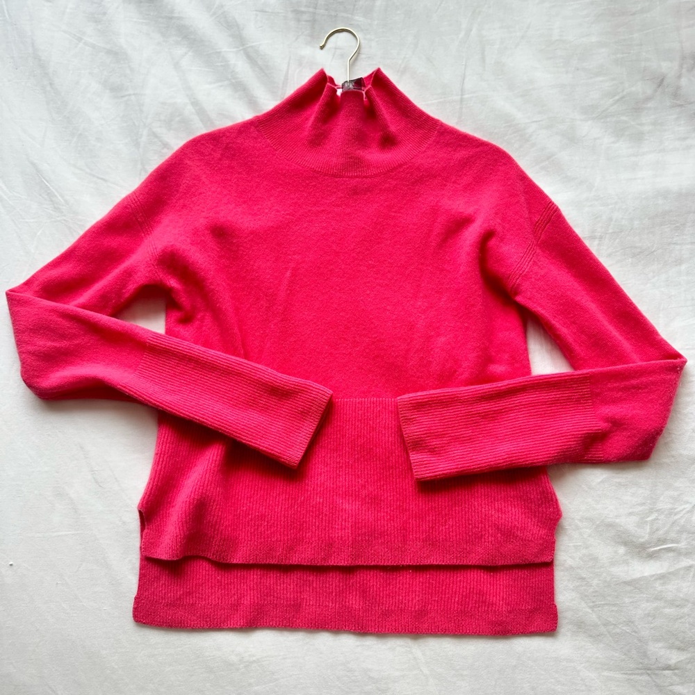 Naadam Cashmere mock neck sweater